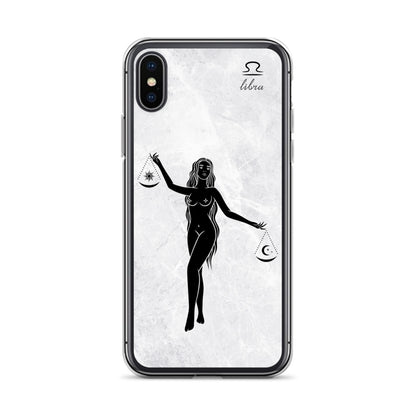 Libra Woman Marble iPhone Case - Uranus House