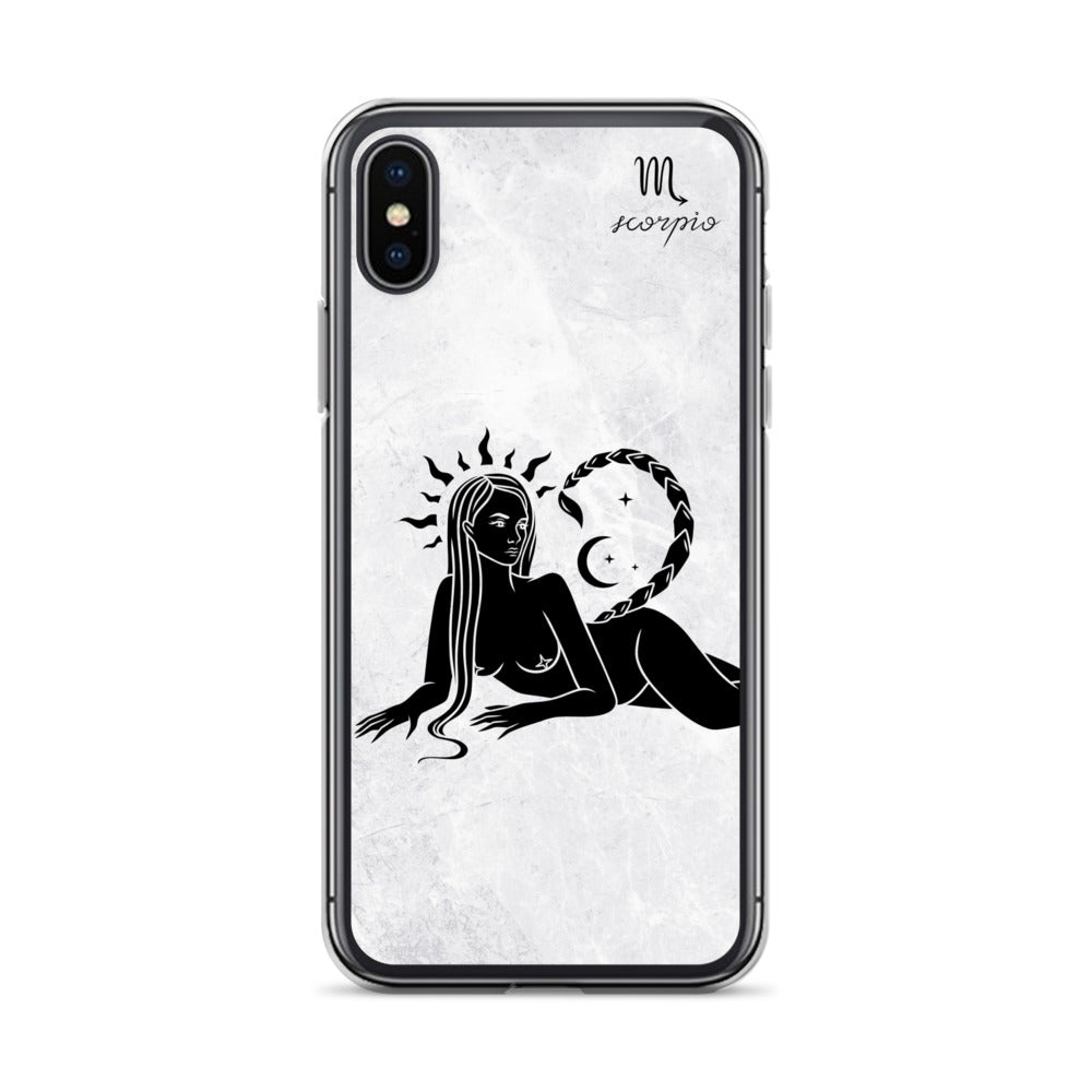 Scorpio Woman Marble iPhone Case - Uranus House