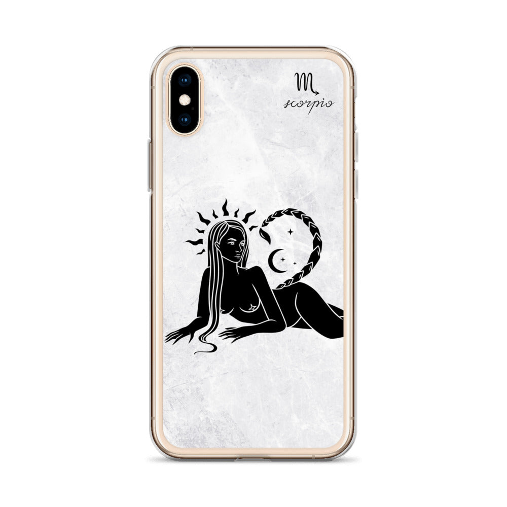 Scorpio Woman Marble iPhone Case - Uranus House