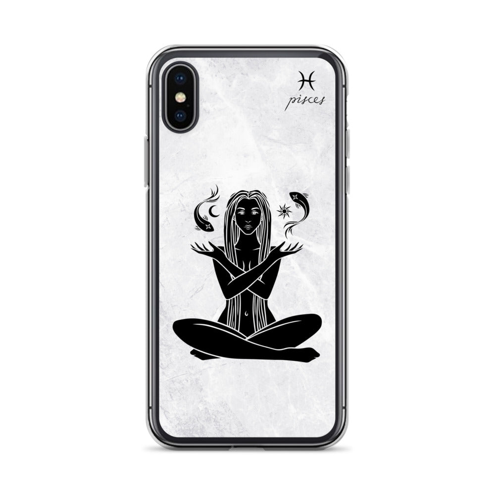 Pisces Woman marble iPhone Case - Uranus House