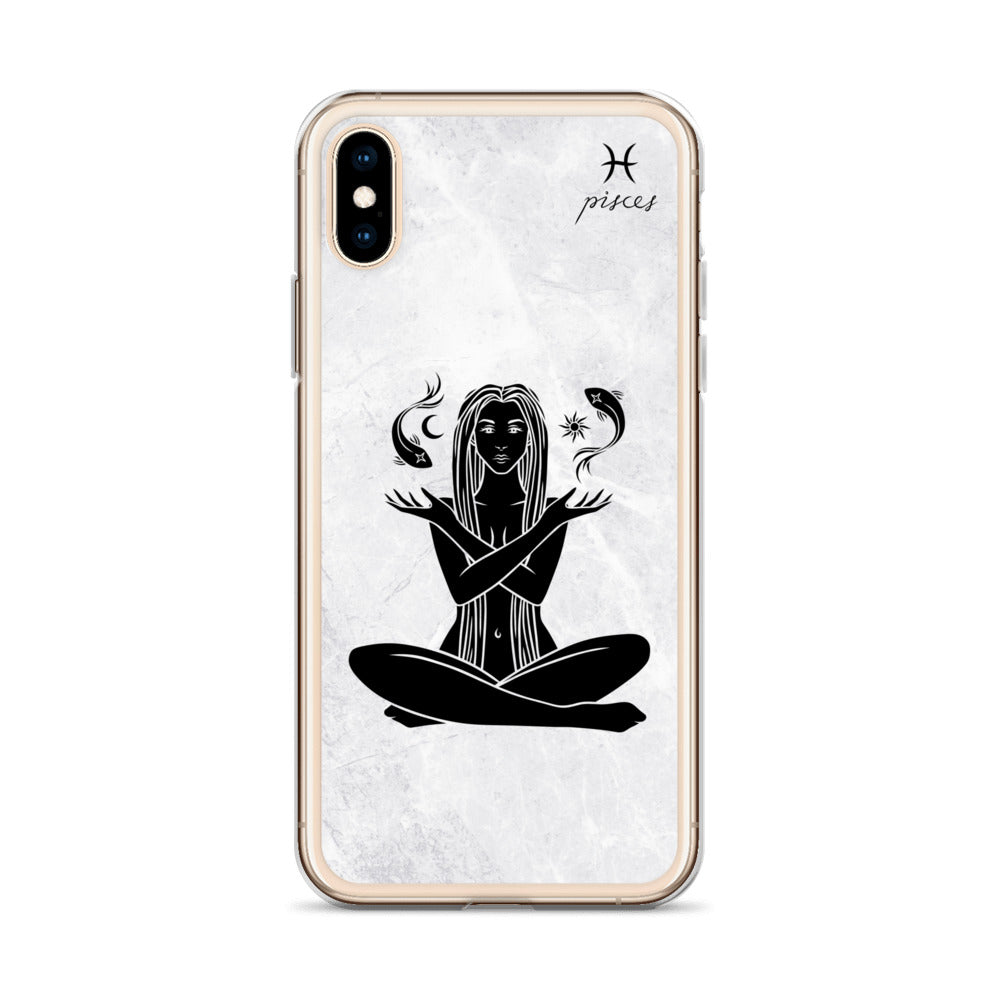 Pisces Woman marble iPhone Case - Uranus House