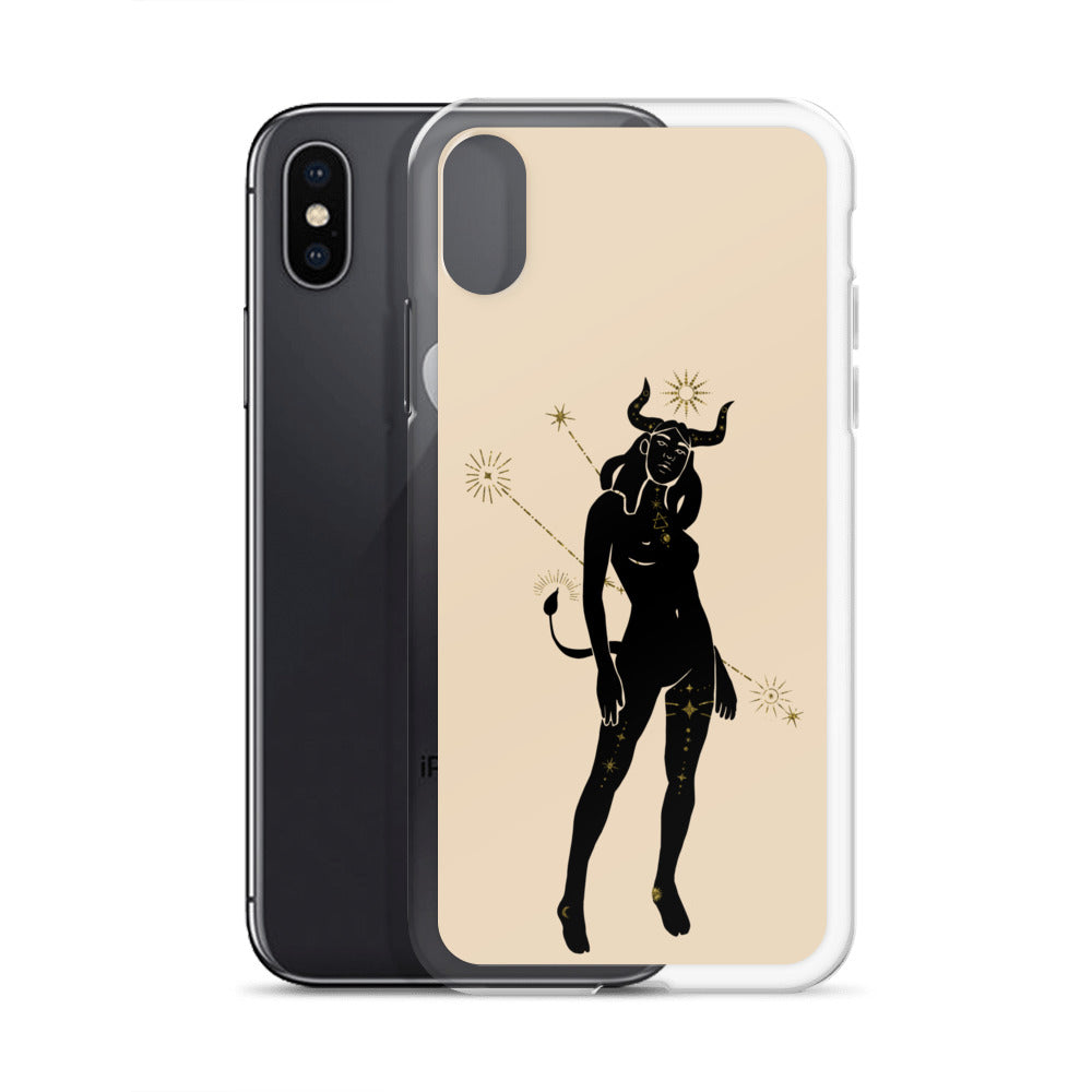 Taurus Constellation Woman iPhone Case - Uranus House