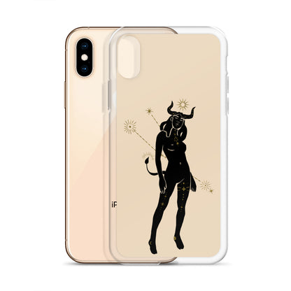 Taurus Constellation Woman iPhone Case - Uranus House