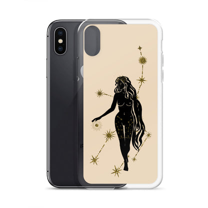 Virgo Constellation Woman iPhone Case - Uranus House