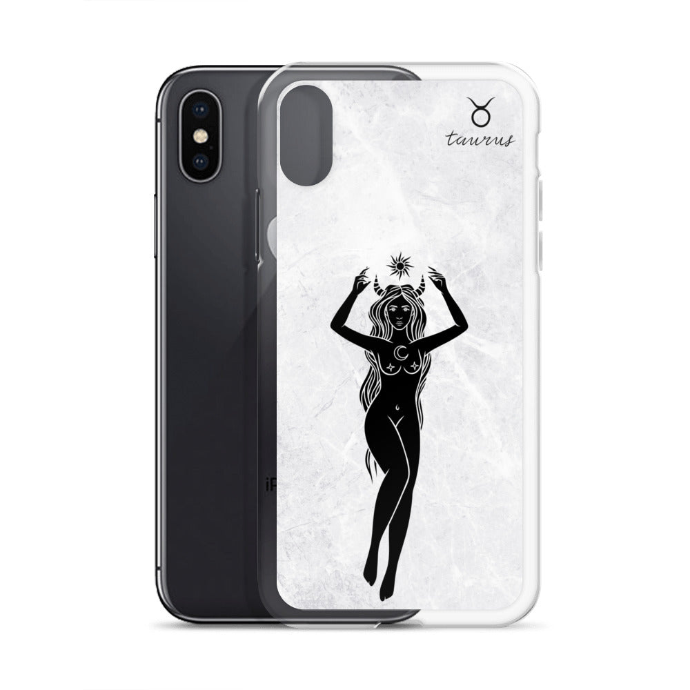 Taurus Woman Marble iPhone Case - Uranus House