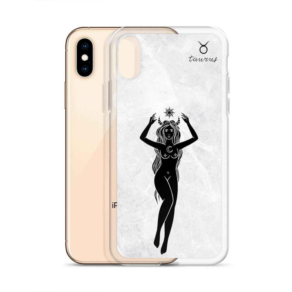 Taurus Woman Marble iPhone Case - Uranus House