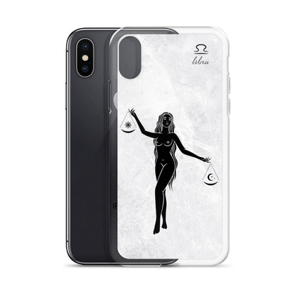 Libra Woman Marble iPhone Case - Uranus House