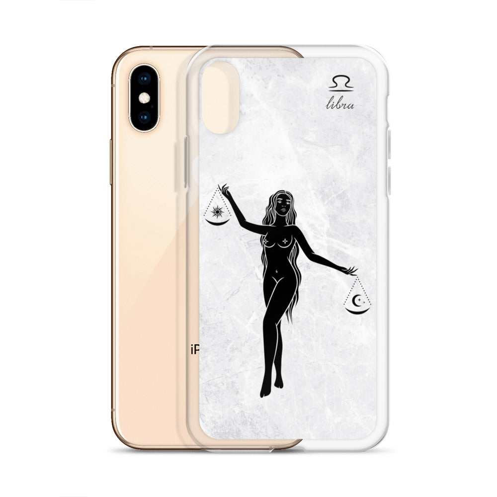 Libra Woman Marble iPhone Case - Uranus House