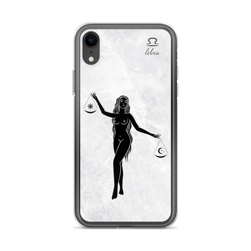 Libra Woman Marble iPhone Case - Uranus House