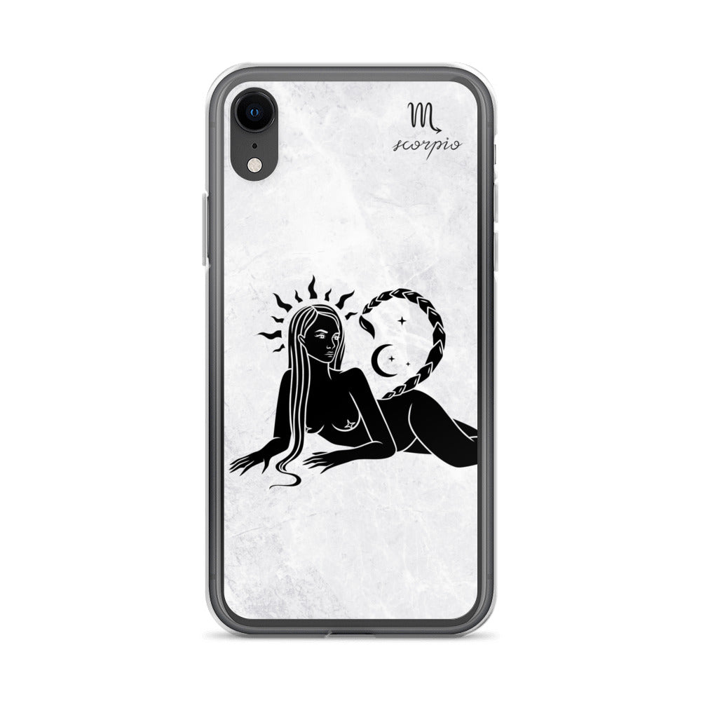 Scorpio Woman Marble iPhone Case - Uranus House