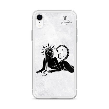 Scorpio Woman Marble iPhone Case - Uranus House