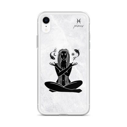 Pisces Woman marble iPhone Case - Uranus House