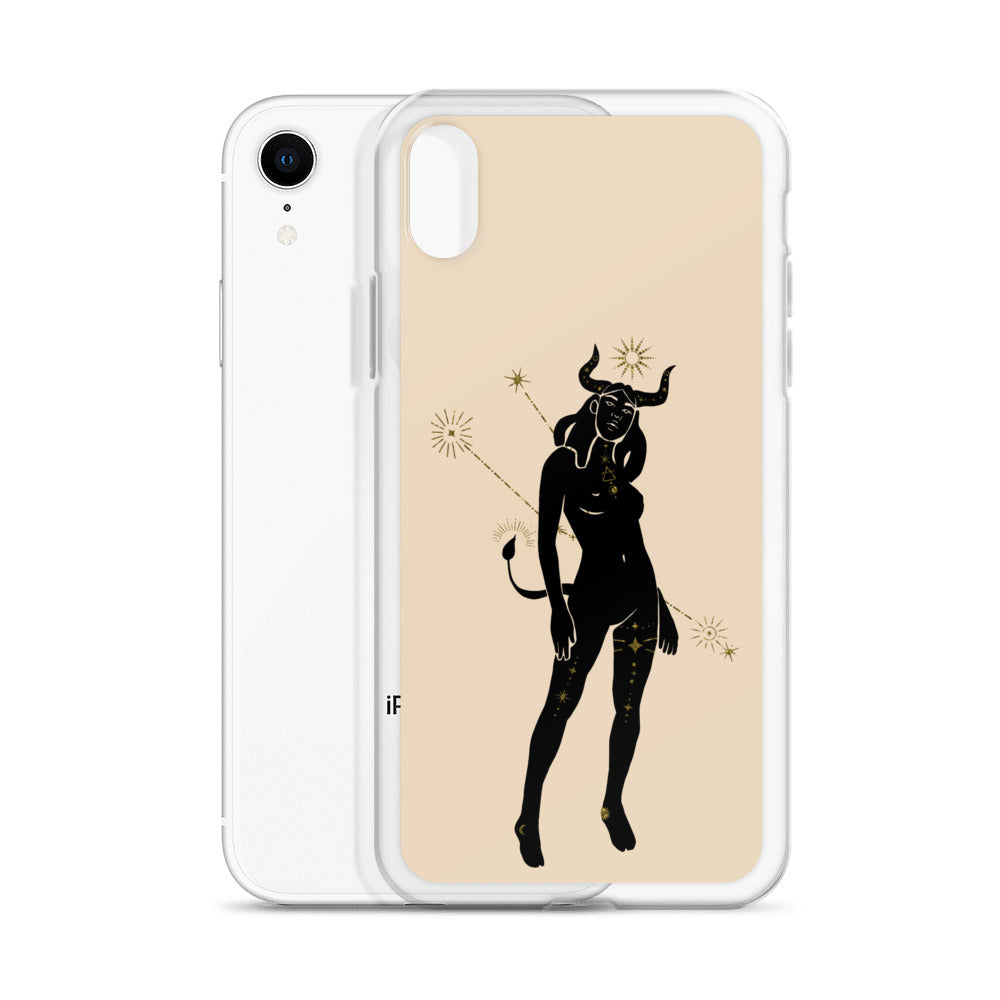 Taurus Constellation Woman iPhone Case - Uranus House