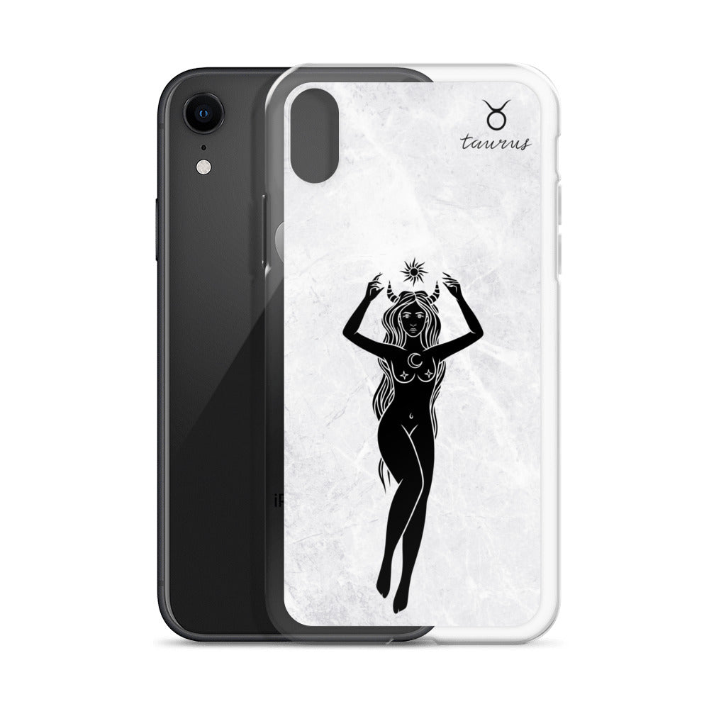 Taurus Woman Marble iPhone Case - Uranus House