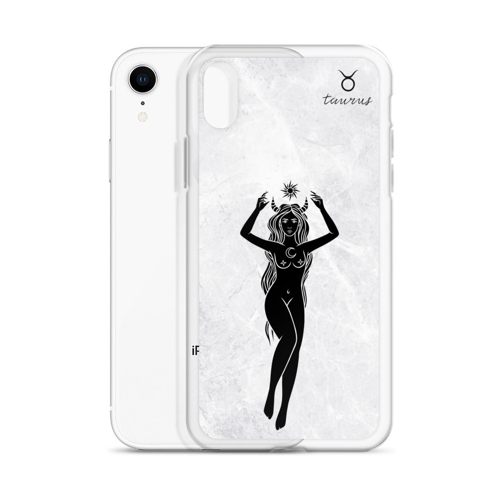 Taurus Woman Marble iPhone Case - Uranus House