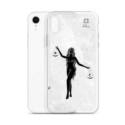 Libra Woman Marble iPhone Case - Uranus House