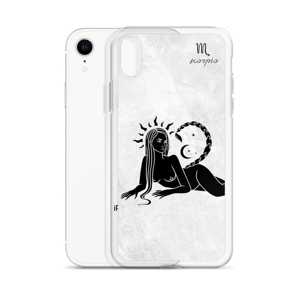 Scorpio Woman Marble iPhone Case - Uranus House