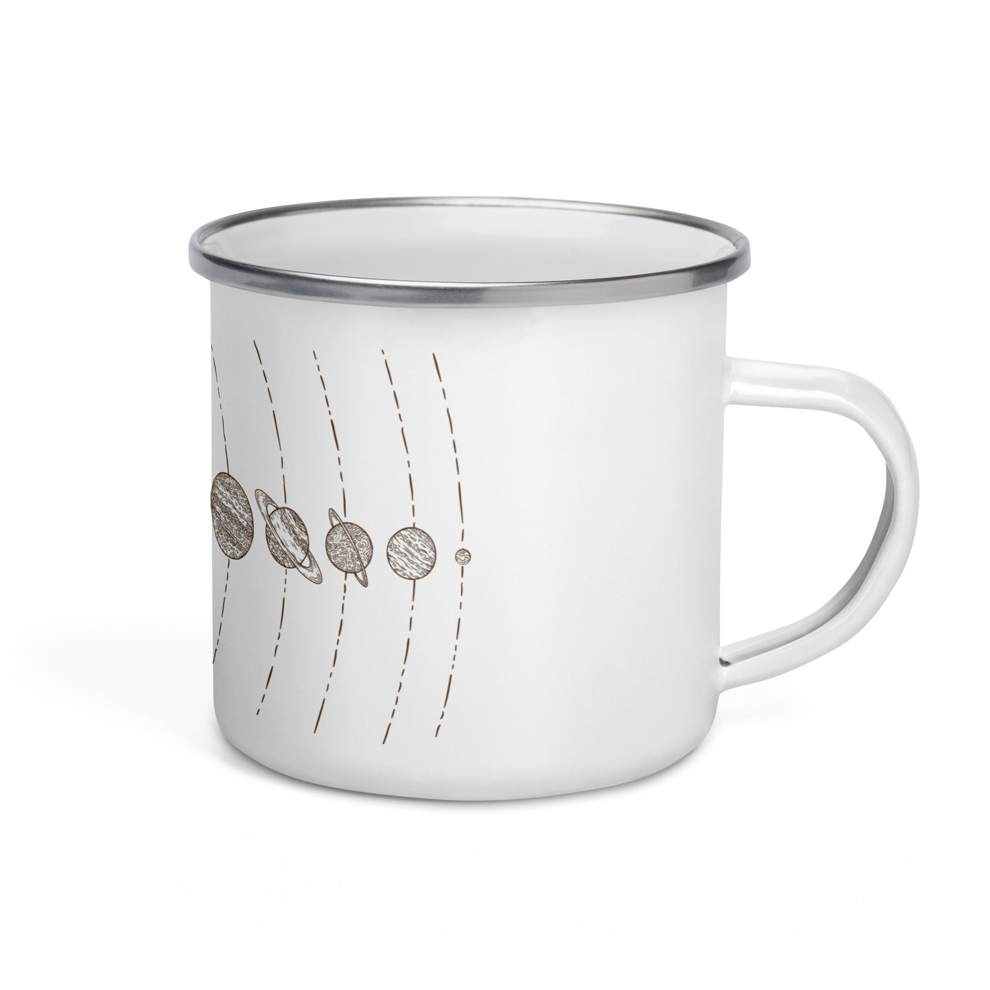 Solar System Enamel Mug