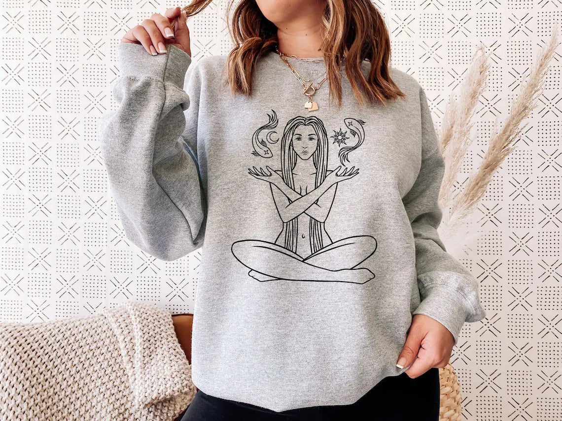 Pisces Woman Unisex Sweatshirt