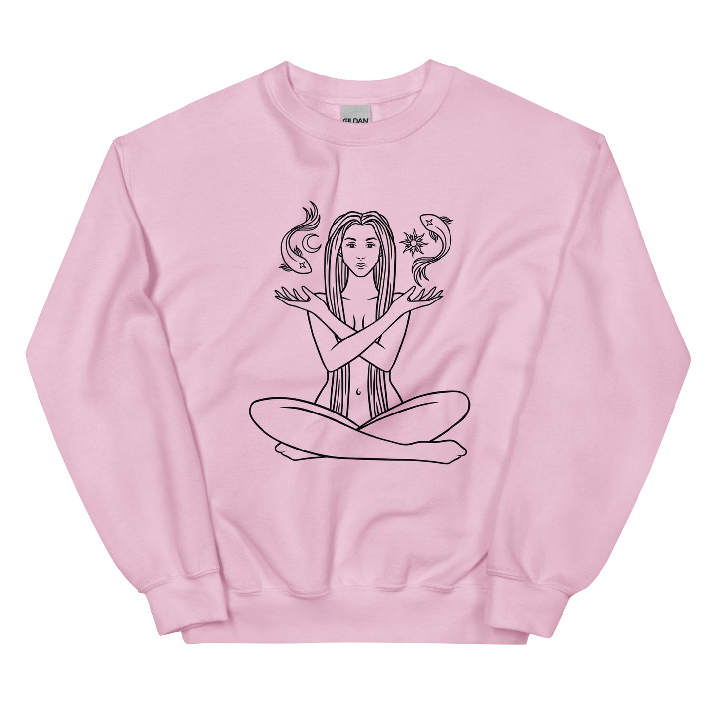 Pisces Woman Unisex Sweatshirt - Uranus House