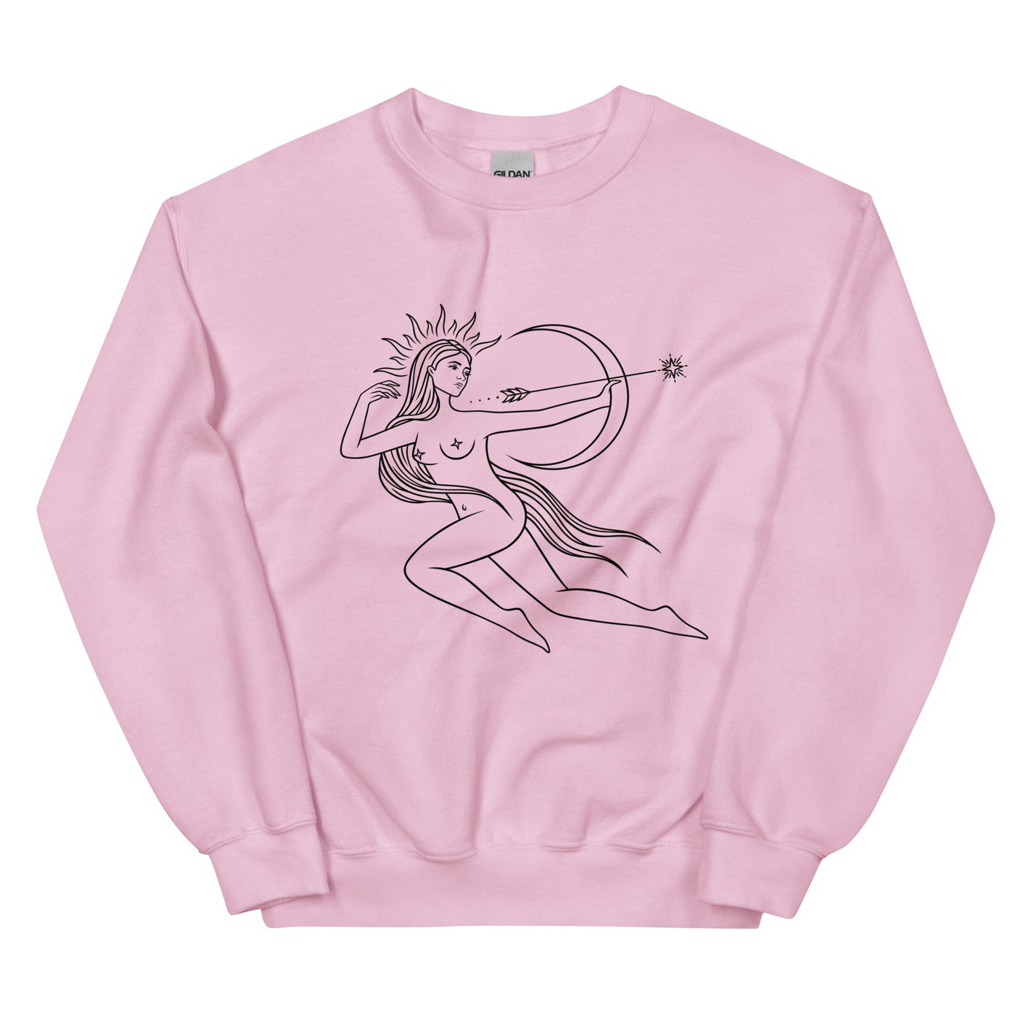 Sagittarius Woman Unisex Sweatshirt - Uranus House