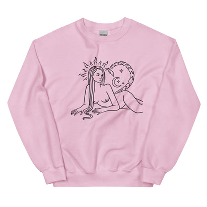 Scorpio Woman Unisex Sweatshirt - Uranus House