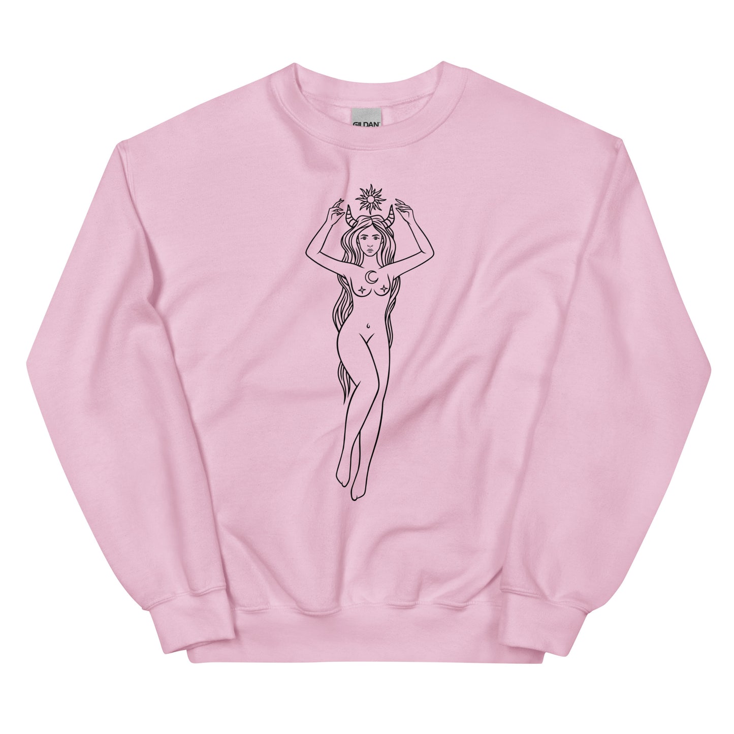 Taurus Woman Unisex Sweatshirt - Uranus House