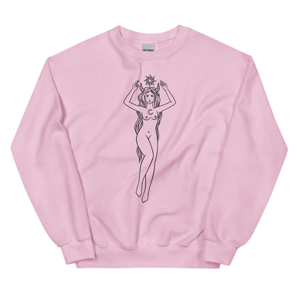 Taurus Woman Unisex Sweatshirt - Uranus House