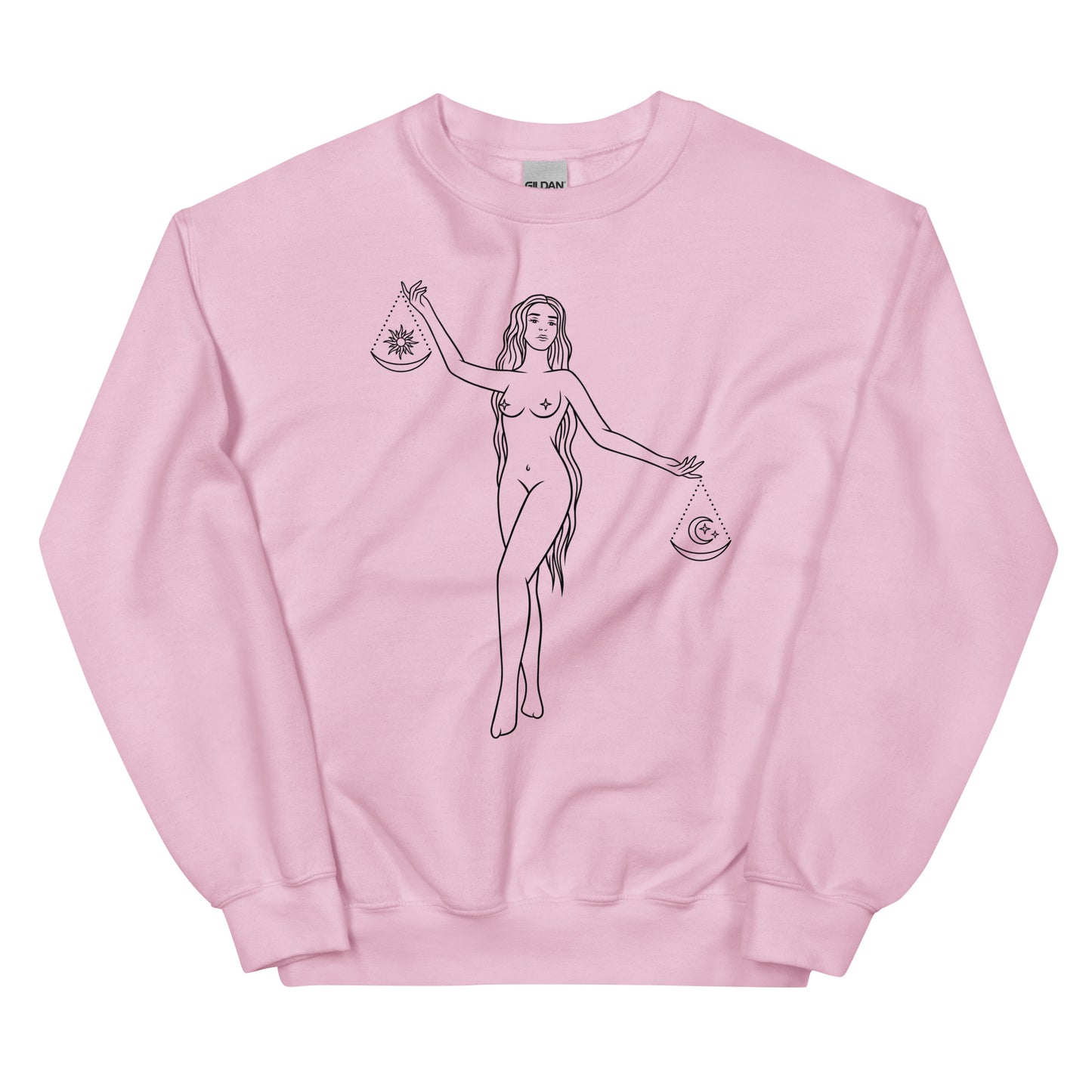 Libra Woman Unisex Sweatshirt - Uranus House