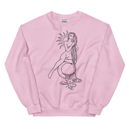 Aquarius Woman Unisex Sweatshirt - Uranus House