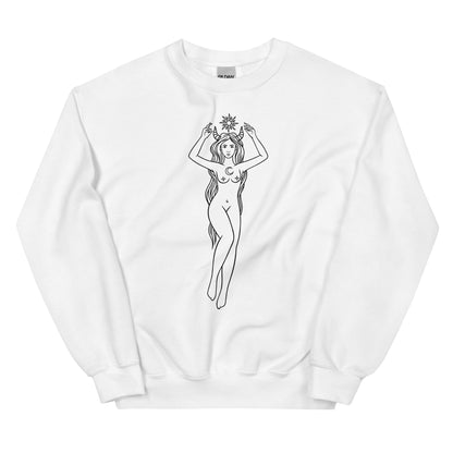 Taurus Woman Unisex Sweatshirt - Uranus House