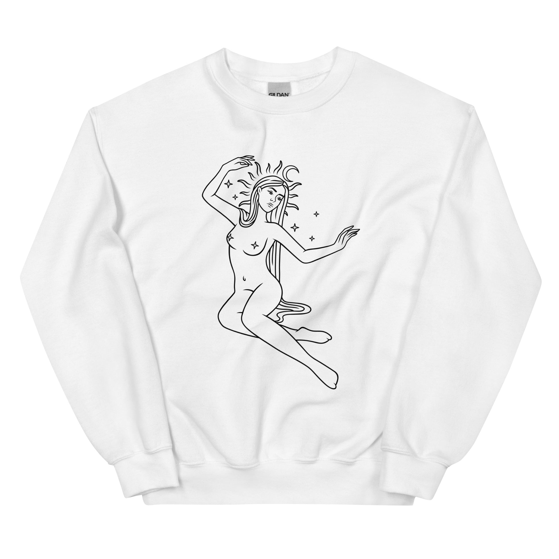 Virgo Woman Unisex Sweatshirt - Uranus House