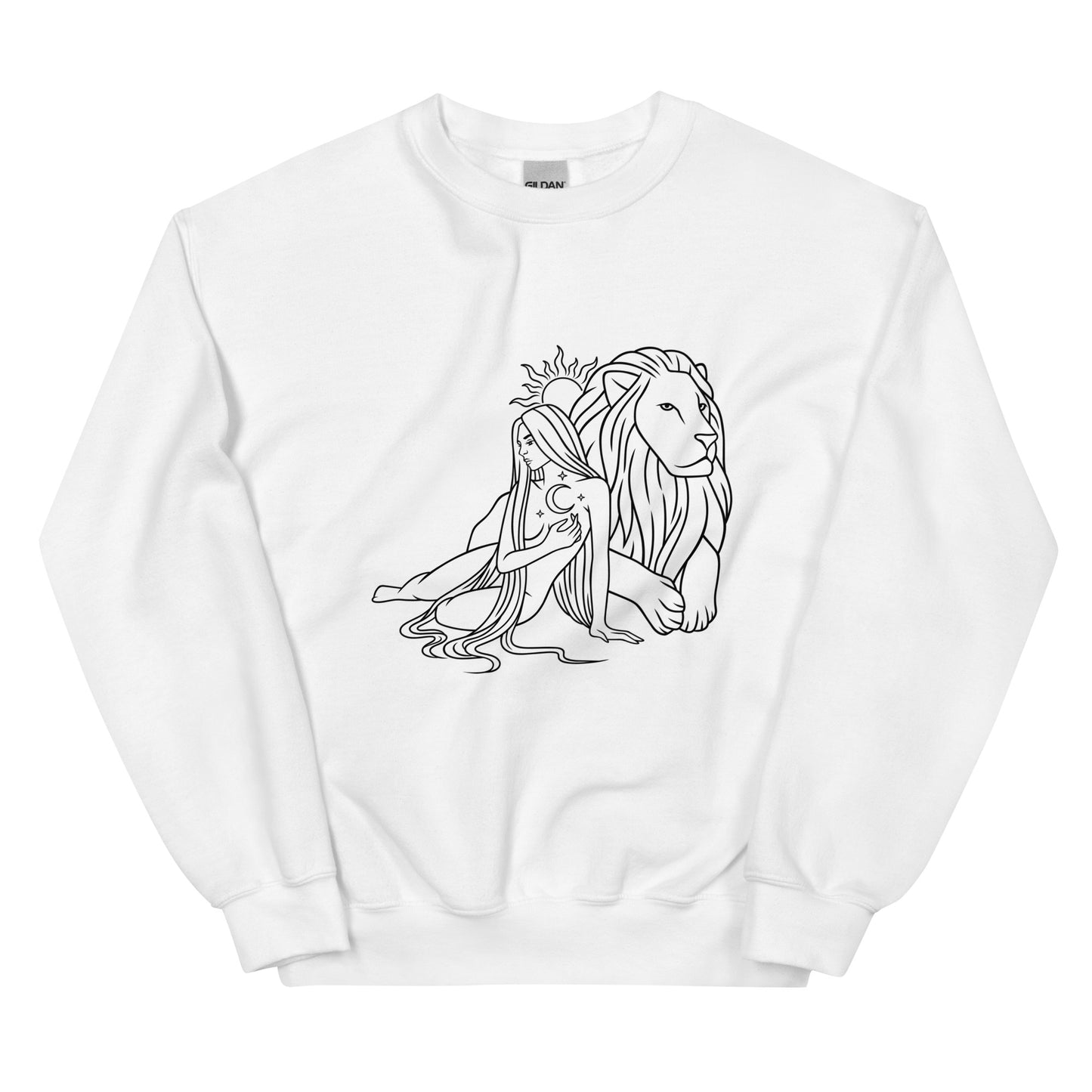 Leo Woman Unisex Sweatshirt - Uranus House