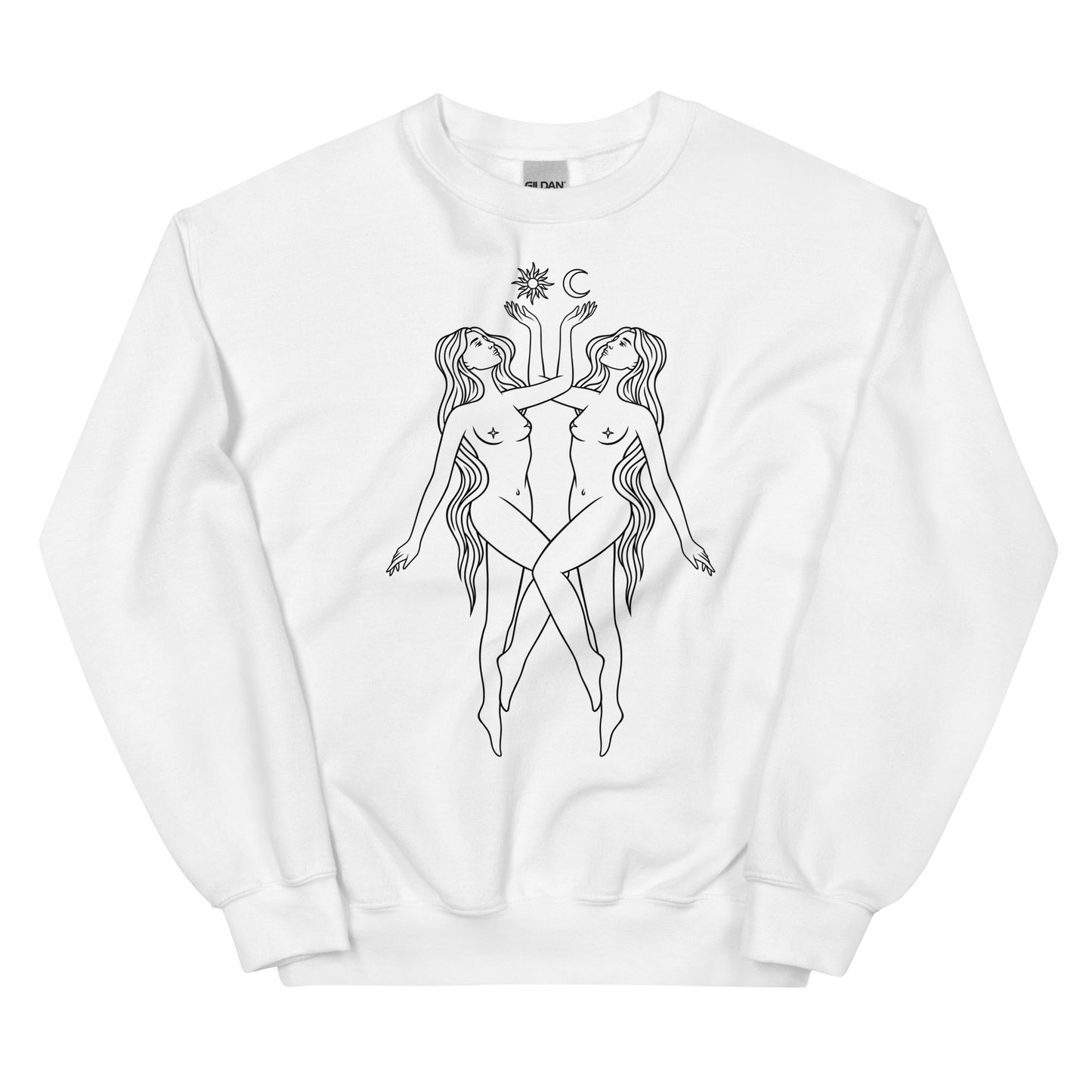 Gemini Woman Unisex Sweatshirt - Uranus House