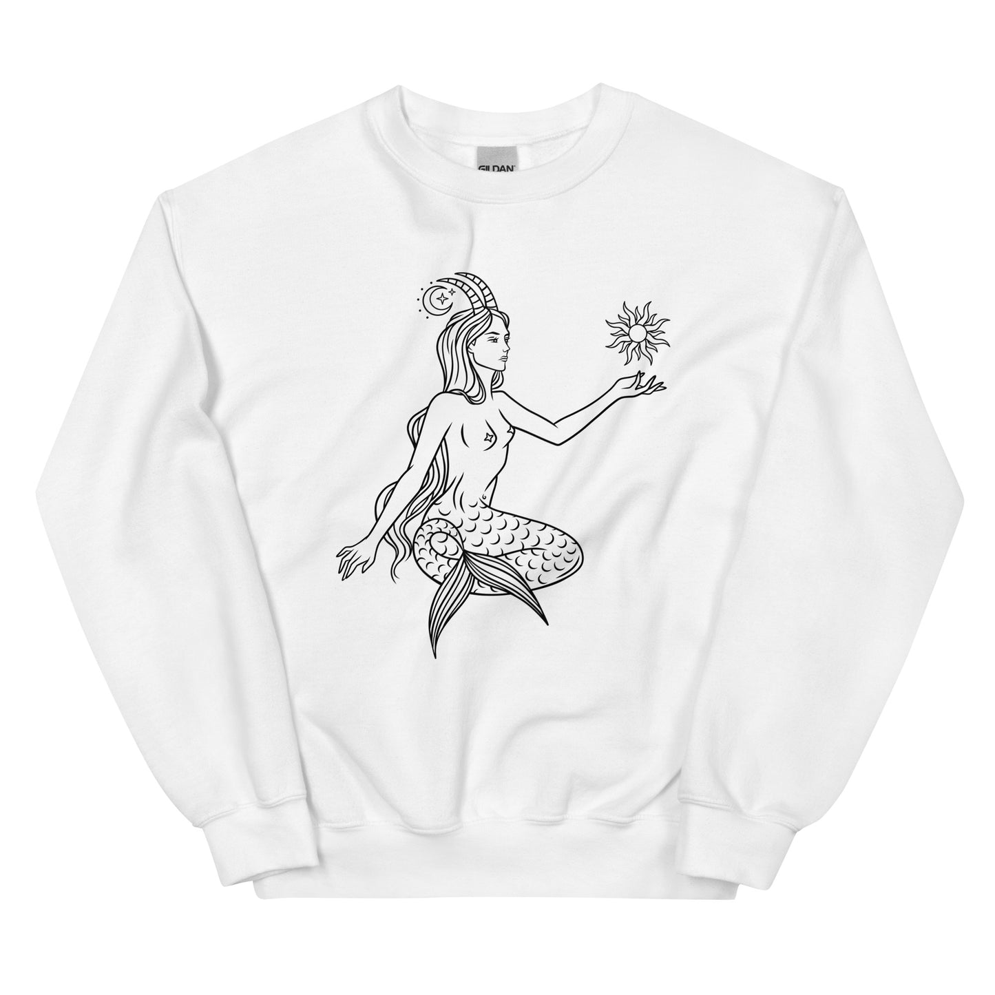 Capricorn Wooman Unisex Sweatshirt - Uranus House