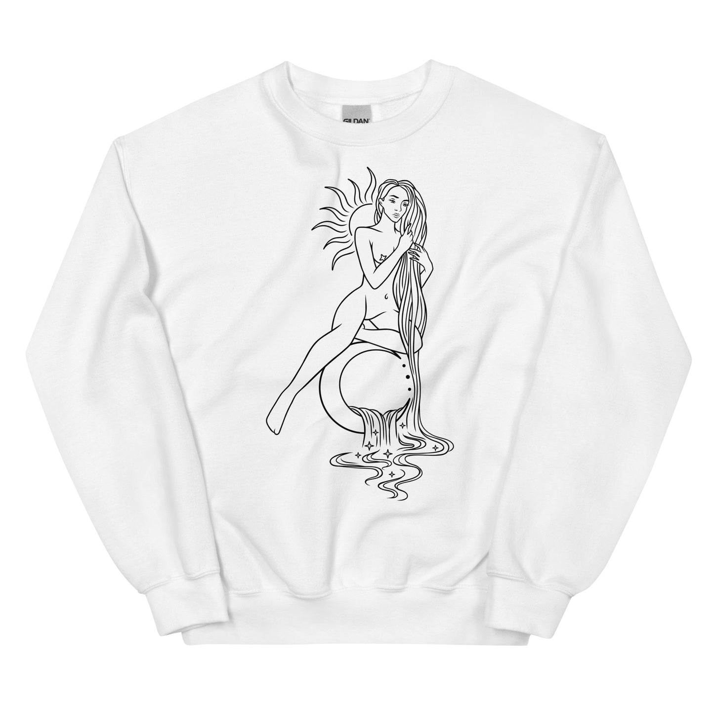 Aquarius Woman Unisex Sweatshirt - Uranus House