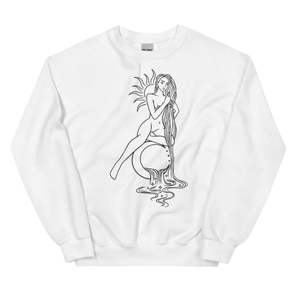 Aquarius Woman Unisex Sweatshirt - Uranus House