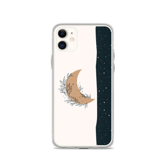 Floral Moon iPhone Case - Uranus House