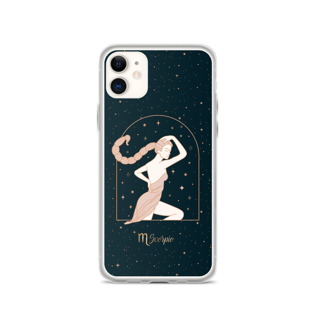 Scorpio star sign woman iPhone Case - Uranus House