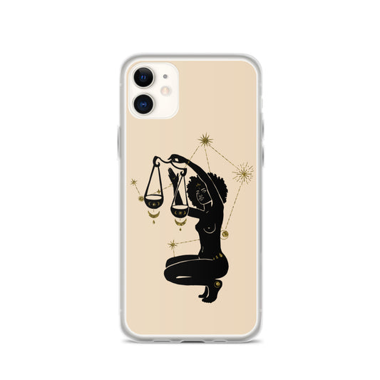 Libra Constellation Woman iPhone Case - Uranus House