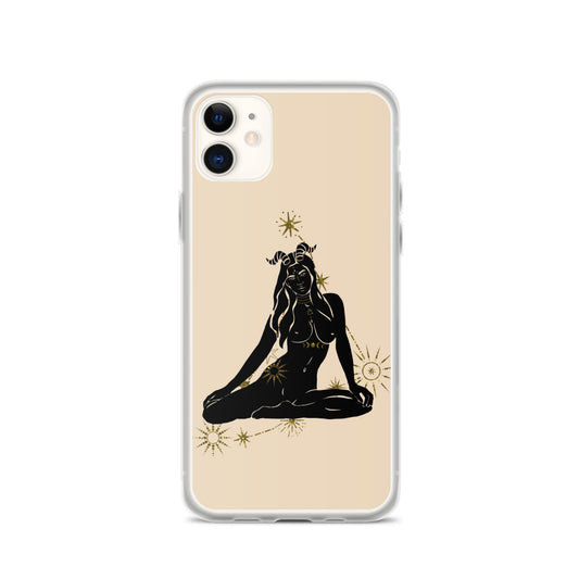 Capricorn Constellation Woman iPhone Case - Uranus House