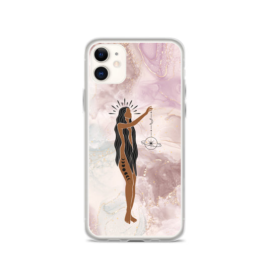 Bohemian Goddess Marble iPhone Case - Uranus House