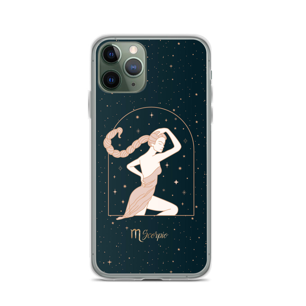 Scorpio star sign woman iPhone Case - Uranus House