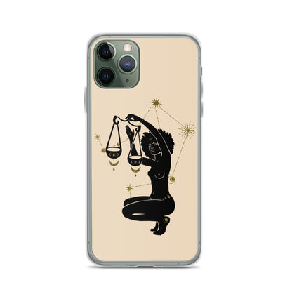 Libra Constellation Woman iPhone Case - Uranus House