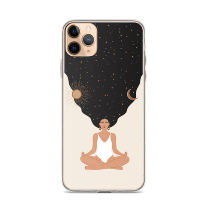 Sun, Moon and Stars iPhone Case — Mother of the Cosmos - Uranus House