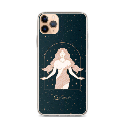 Cancer star sign woman iPhone Case - Uranus House