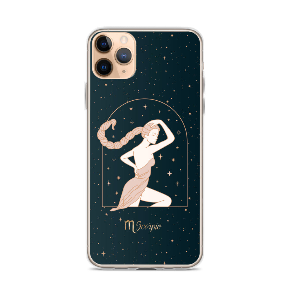 Scorpio star sign woman iPhone Case - Uranus House