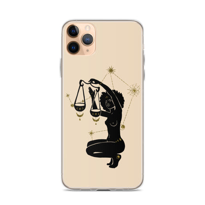 Libra Constellation Woman iPhone Case - Uranus House