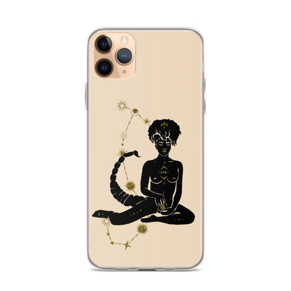 Scorpio Constellation Woman iPhone Case - Uranus House