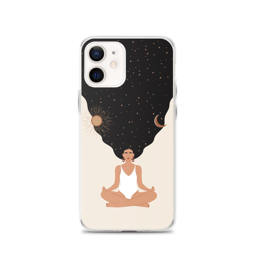 Sun, Moon and Stars iPhone Case — Mother of the Cosmos - Uranus House